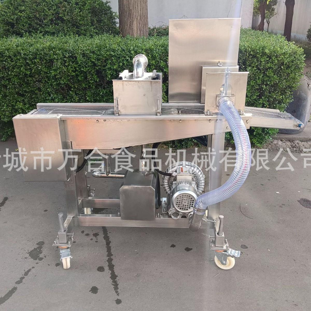 全自动草莓巧克力涂层机饼干上巧克力机麦丽素淋浆机上浆裹糠机