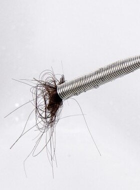 通马桶通下水道家用钢丝弹簧清理堵塞工具厨房厕所捅管道疏通器