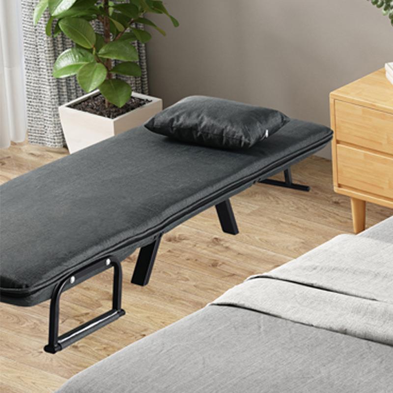 工厂直销简易家庭老人陪伴折叠床小户型客厅布艺单人陪护沙发床