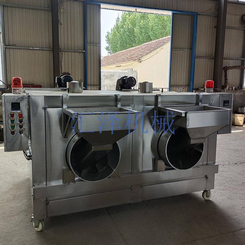 转筒烘烤机多功能炒锅花生烘烤机坚果炒货机花生芝麻坚果设备