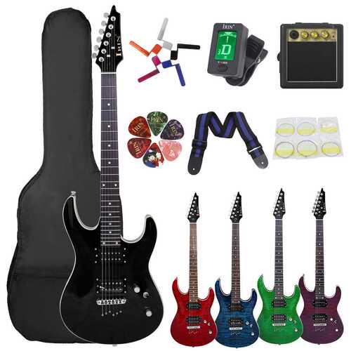 R-371专业电吉他套装24品电吉他成人学生入门电吉他弦乐器guitar