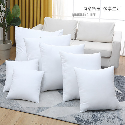 定制抱枕芯靠垫芯65枕头芯5s0x50内胆枕芯45心内芯子沙发60x60枕