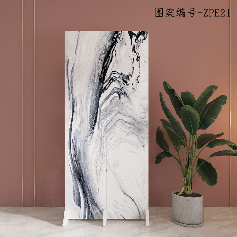 屏风隔断客厅卧室卫生间进门口遮挡帘办公N室移动简易折叠背景墙