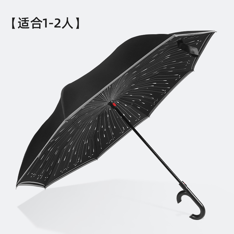 雨伞反向自动反折德国长柄t大号晴雨两用女结实双人车载简约酷手