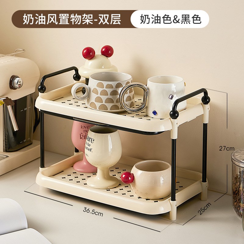 杯子收纳a置物架杯架水杯茶杯厨房水杯架收纳架杯架子沥水架杯子