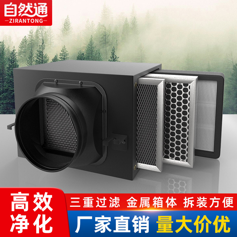 新风系统空气净化箱PM2.5过滤箱图片
