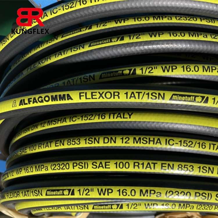 倍润阿法格玛ALFAGOMMA一层钢丝编织管高低温FLEXOR 1SN HT