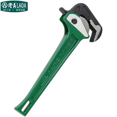 老A三面咬齿管子钳多功能快速棘轮管钳8“LA316008