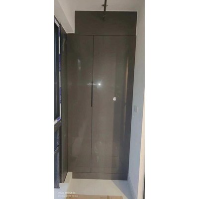 杭州/嘉兴/绍兴定制铝合金焊接整板橱柜阳台柜衣柜洗衣柜洗烘叠放