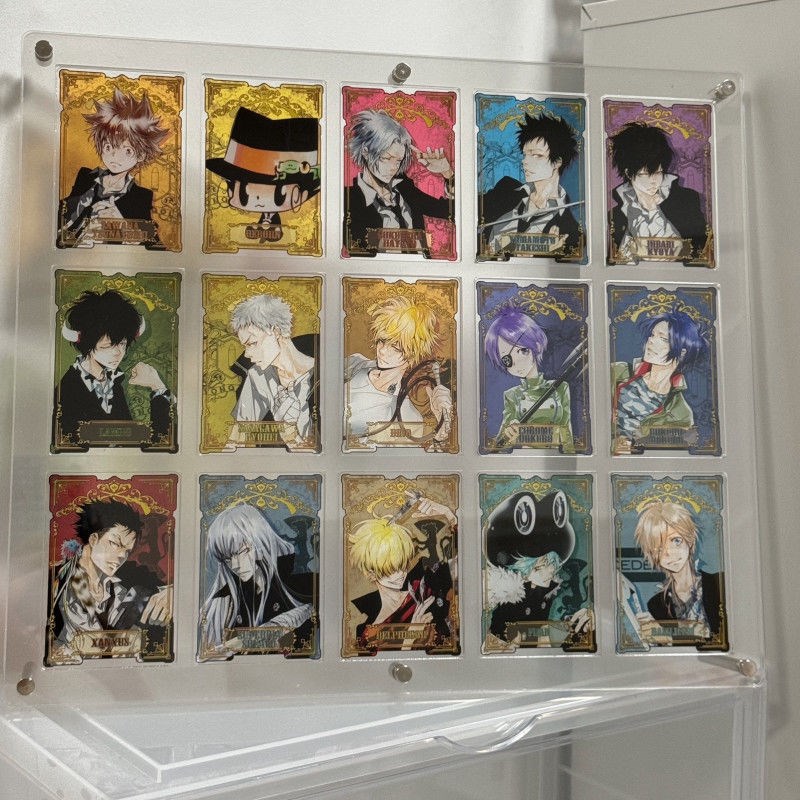 数据卡展示架高清亚克力数据卡展示架海贼王家庭教师周边少年排球