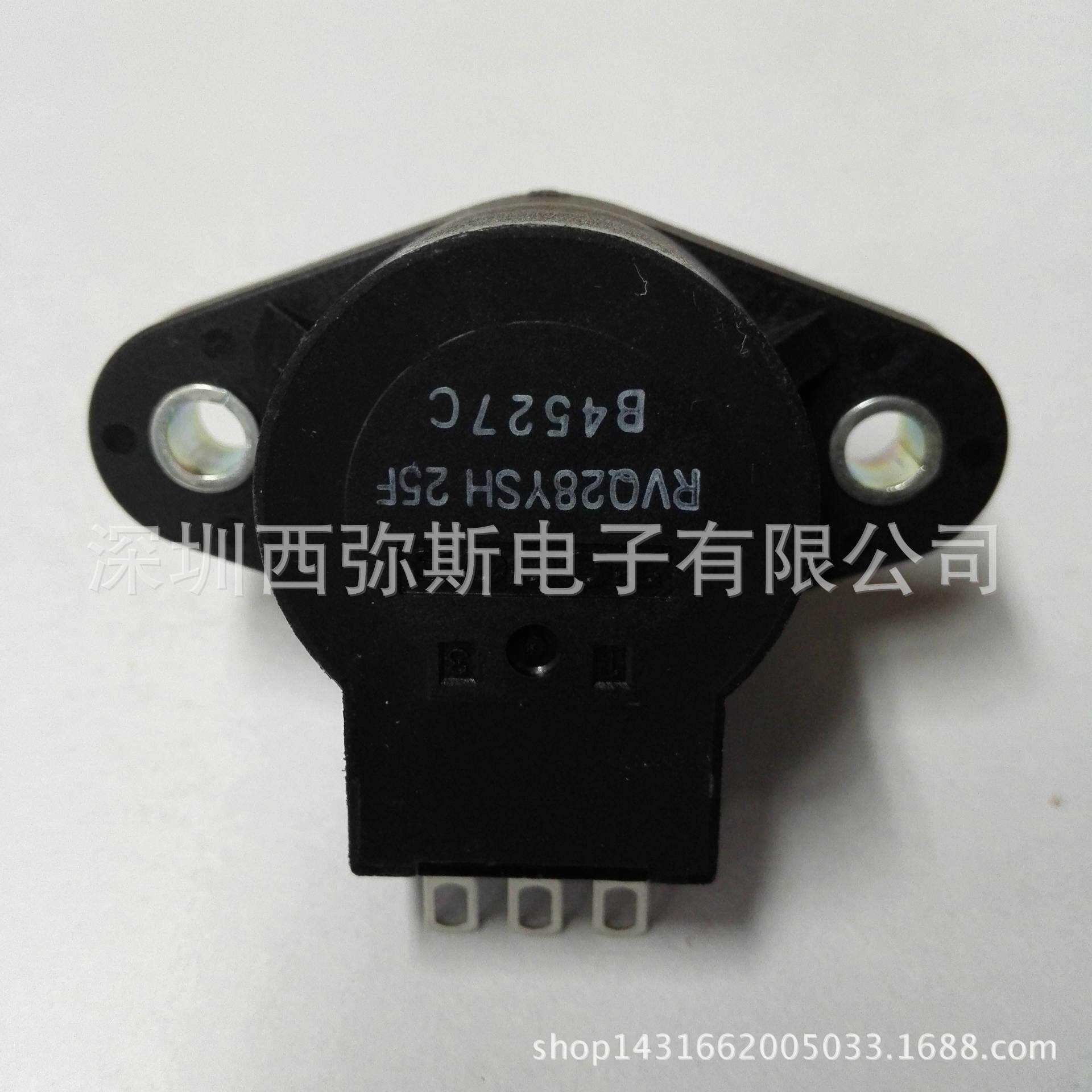 原装TOCOS电动代步车电位器RVQ28YSH 25F 45°有效角度 自复位