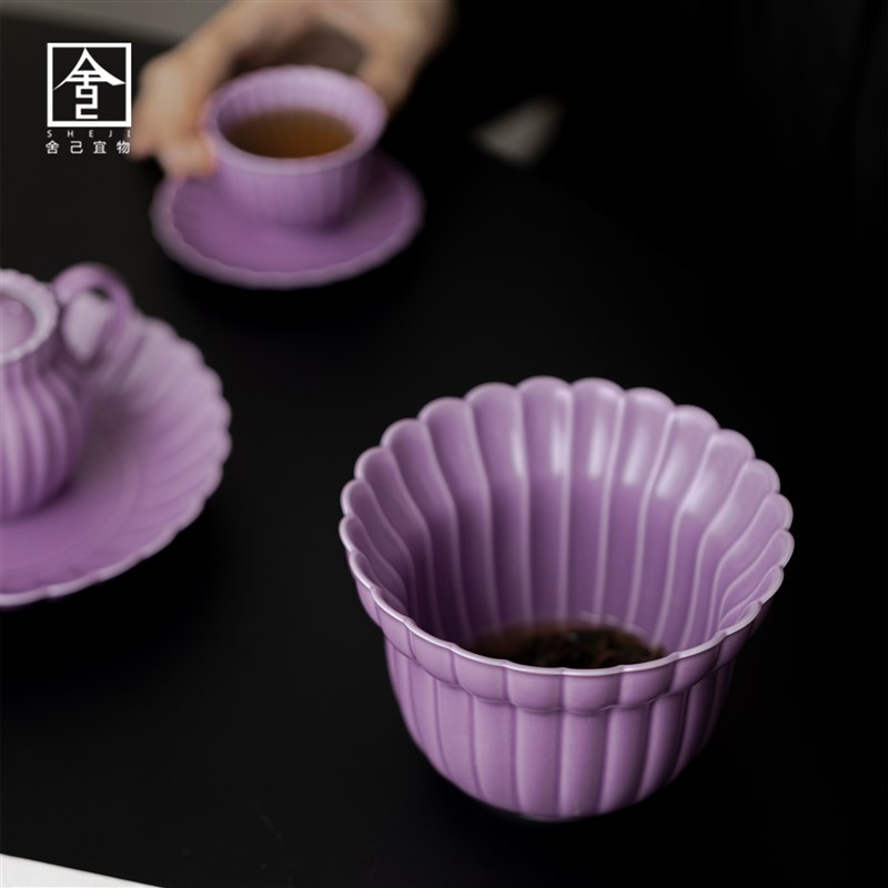 花瓣茶洗碗大号水洗废水果缸功夫茶具茶道配件笔洗德化陶瓷建水