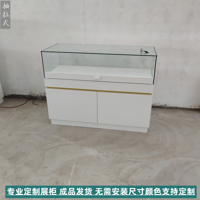 珠宝玻璃展示柜博物馆古董玉器展览柜手办模型艺术品展示柜台