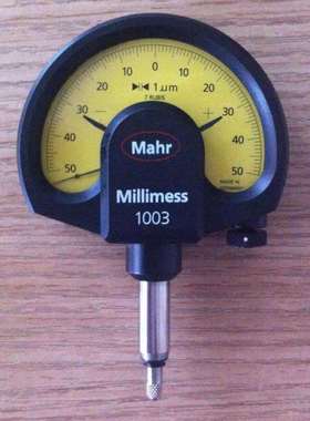 马尔Mahr机械比较仪扭簧表码表Millimess 1003德国进口4334000