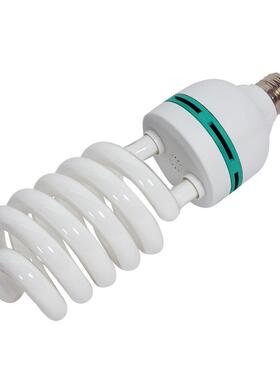 三基色灯泡125W E27灯头 5400K 持续光 220v 灯泡拍摄影视摄影