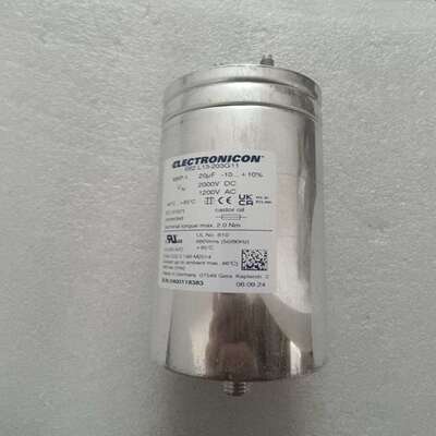 德国进口 Electronicon E62.G85-502G10 2250V DC 1350V AC 5uf