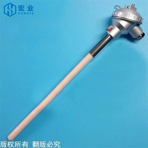 专业供应国标B型WRR-120/121/130 铂铑30-铂铑6高温刚玉管热电偶