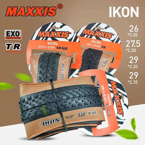玛吉斯外胎IKON-M319 27.5/29*2.2 黄边折叠 EXO TR 防刺真空外胎