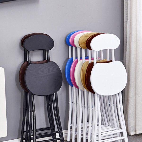 防滑现代简约坐凳餐椅户外靠背简易折叠板凳便携式家用加厚经济型