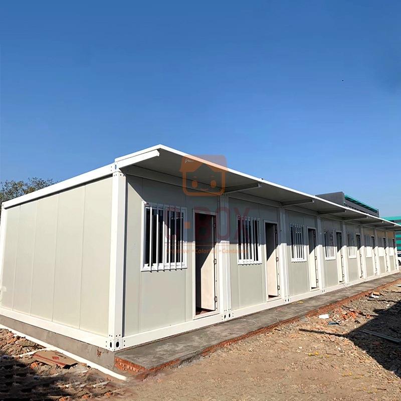 厂家直供国外救灾活动房屋快拼集装箱房工地住人集装箱活动房