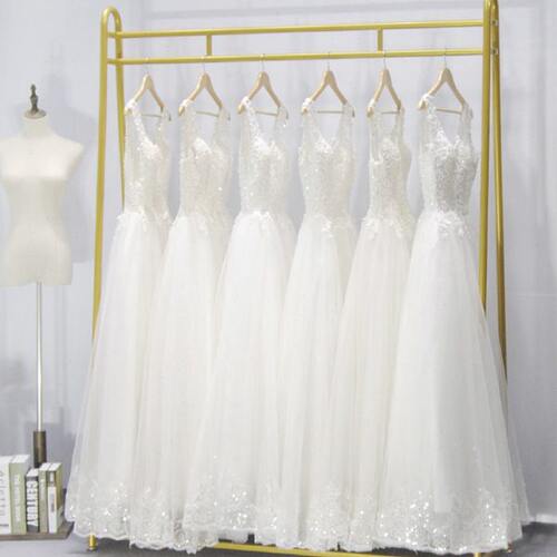 加粗婚纱架影楼专用高档礼服展示架拖尾秀禾挂衣架落地式侧挂货架 - 封面