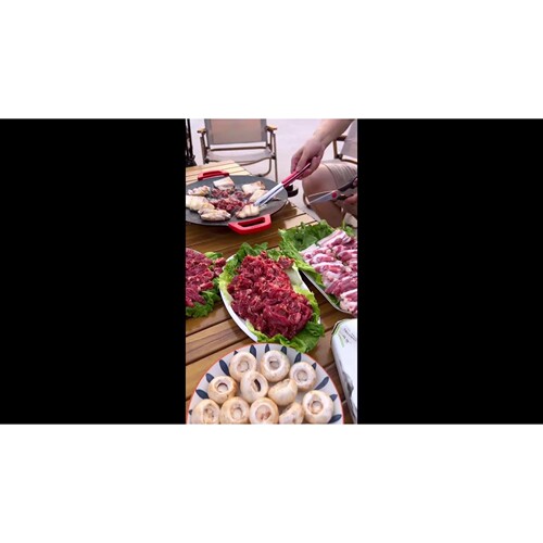 电烤盘多功能一体煎锅麦饭石家用不粘锅轻烟韩式烧烤烤肉铁板烧