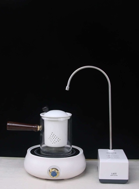 7YX 陶瓷桶装水抽水器桌面智能定量上水器电动吸水静音加水器