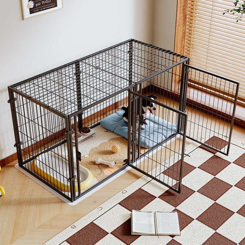 狗狗围栏宠物犬栅栏狗笼狗窝狗狗别墅家用室内宠物围挡护栏狗笼子