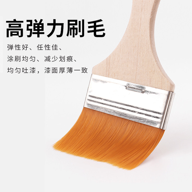 优质尼龙软毛刷电脑除尘键盘清洁刷小号工业用排刷无痕油漆刷子