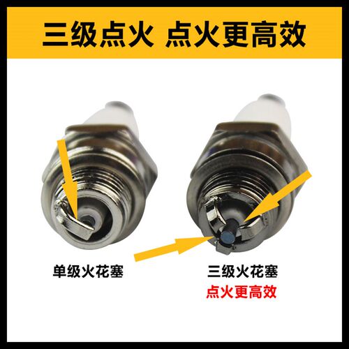 L7TC火花塞 汽油锯配件 园林机械配件二行程油锯割草机火花塞火嘴