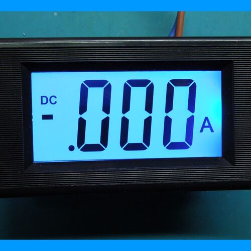 隔离共用电源 三位半 LCD 液晶 直流DC 数显电流表 数字电流表头