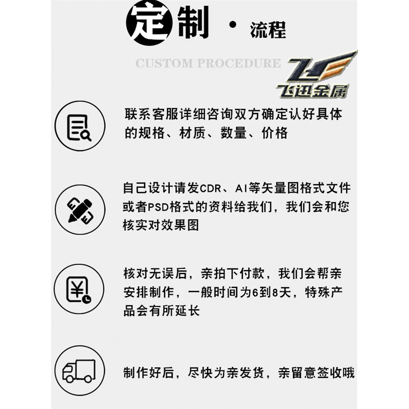 公司住宅别墅门牌号码定制个性高级古创意纯铜铝户外庭院门牌号