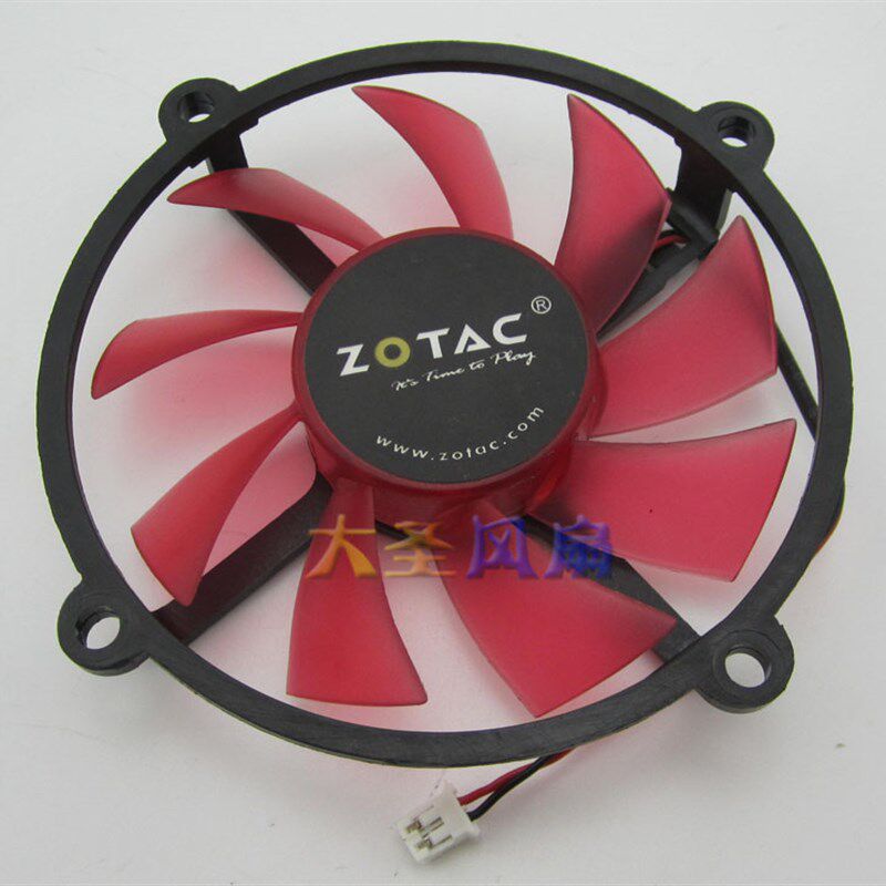 原装索泰GTS450 GTS440 GTX550TI 雷霆版 网吧版 显卡风扇