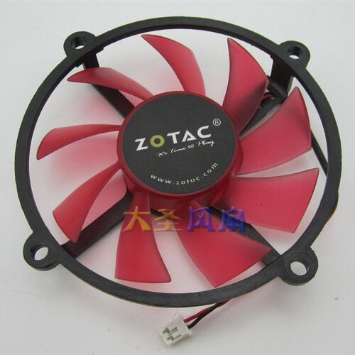 原装索泰GTS450 GTS440 GTX550TI 雷霆版 网吧版 显卡风扇