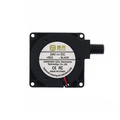 全新4010涡轮鼓风机打印机加湿器 圆风口24V12V5V液压4CM散热风扇