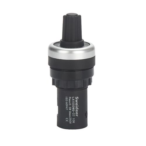 电位器旋钮开关LA155DWQ-22可调10K开孔22mm精密调速器变频器1K5K