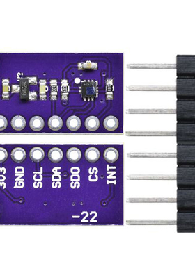 MCU-22 LPS22HB 压阻式绝对压力传感器 气压压力计 温度补偿