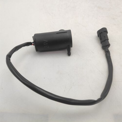 适用新款重汽汕德卡C7H G7喷水壶电机豪沃TX T5G洗涤器喷水壶马达