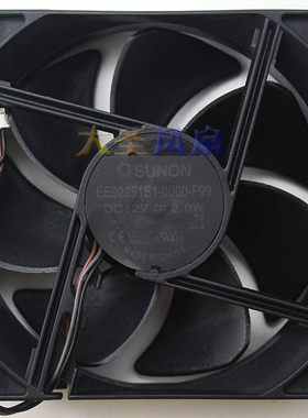 全新EE92251S1-0000-F99 12V 9025 奥图码明基W1110  投影仪风扇