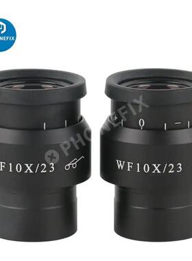 生物显微镜配件光学高清标准通用广角目镜头WF5X10X15X20X25X倍数