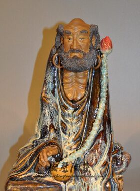 推荐佛图澄石湾公仔大师精品工艺品陶瓷摆件门厅客厅玄关装饰