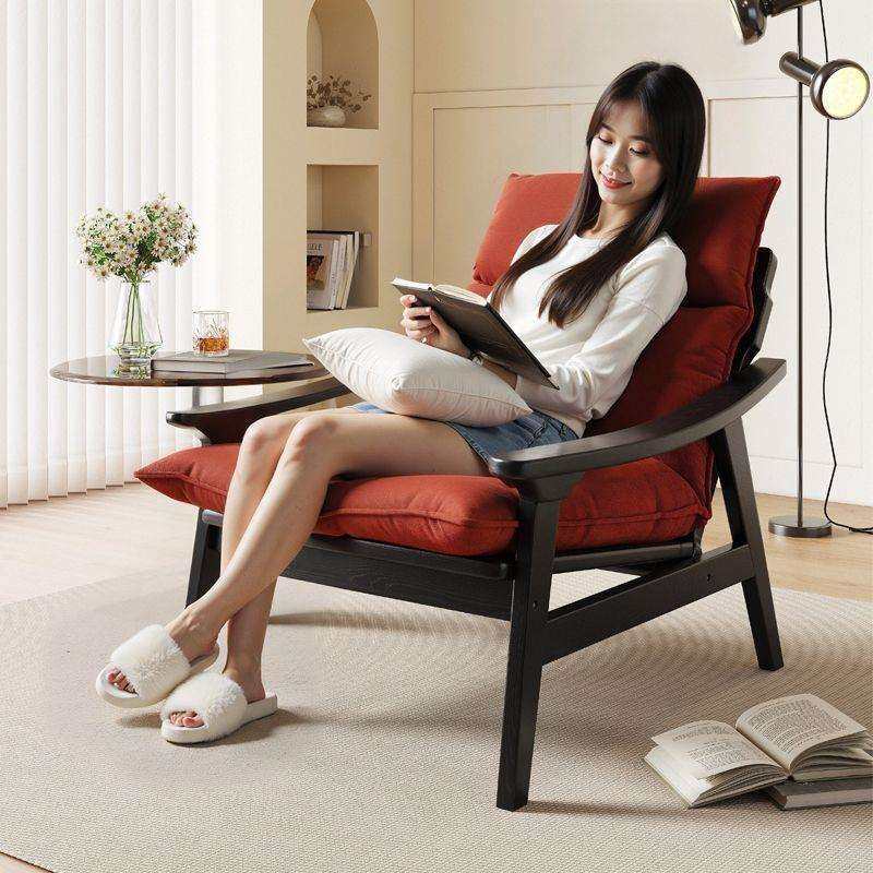 芬恩椅实木沙发椅家用客厅休闲懒人椅复古新款单人椅阳台懒人沙发,电子元器件市场,其它元器件,淘宝优惠券,粉丝福利购,淘宝优惠卷