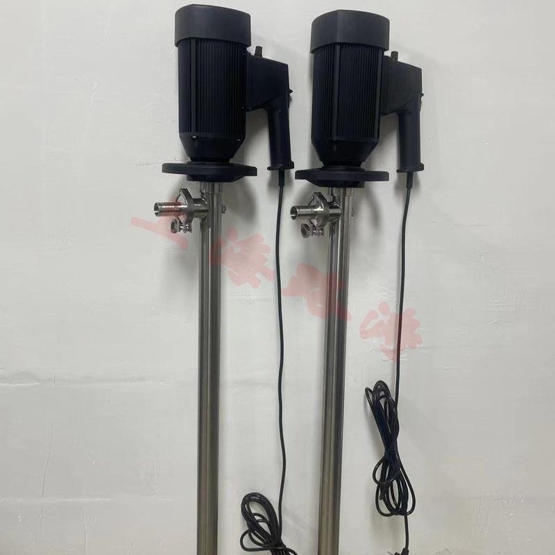 HP-EX2-V+SS316-1500隔爆电动调速插桶泵手提式耐酸抽液泵油桶泵