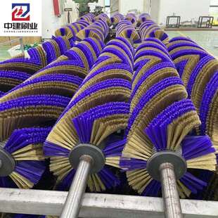 毛刷辊清扫器毛刷尼龙滚筒植毛羊毛辊海鲜清洗辊工具刷除尘神器