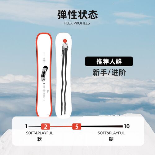 冷山雪具BURTON滑雪板GOOD COMPANY单板滑雪板全能公园男女款2324