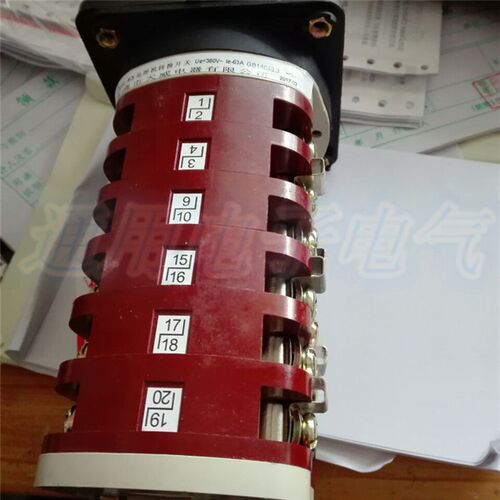 乐清天威 KDHc-63A-3X10-6 (1-10档)电焊机开关CO2气保焊开关