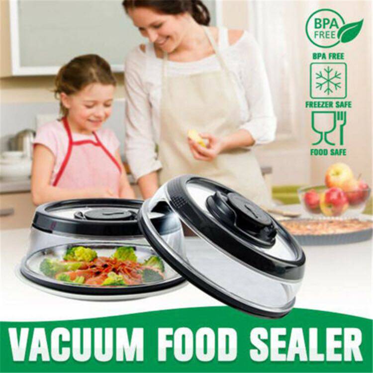 Food Seala Mintiml Cover按压式硅胶真空保鲜盖食品保鲜