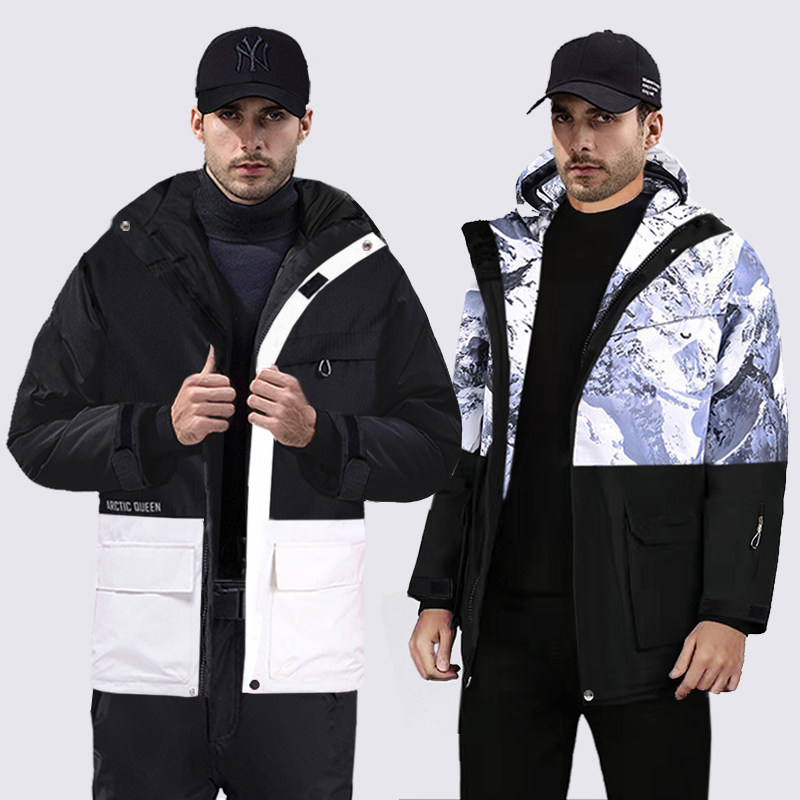 2021新款滑雪服男套装加厚防水专业单板雪服冬大码青少年双板装备