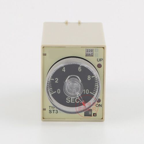 AH3-3ST3P时间继电器 ST3PA-B A C D全系列AC220V ST3PC-B
