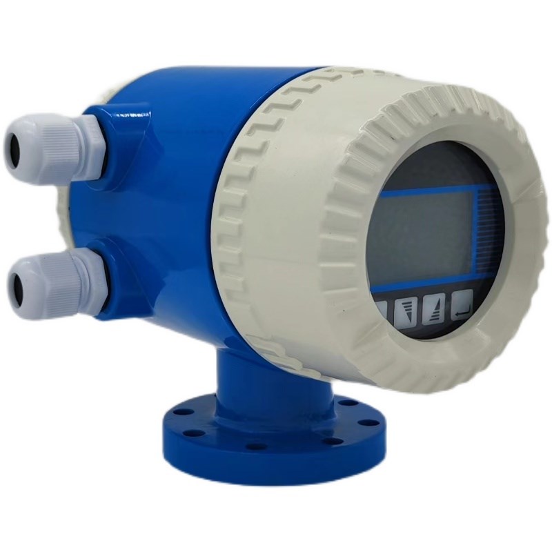 智能电磁流量计转换器 仪器仪表 一体式 小小蓝表头